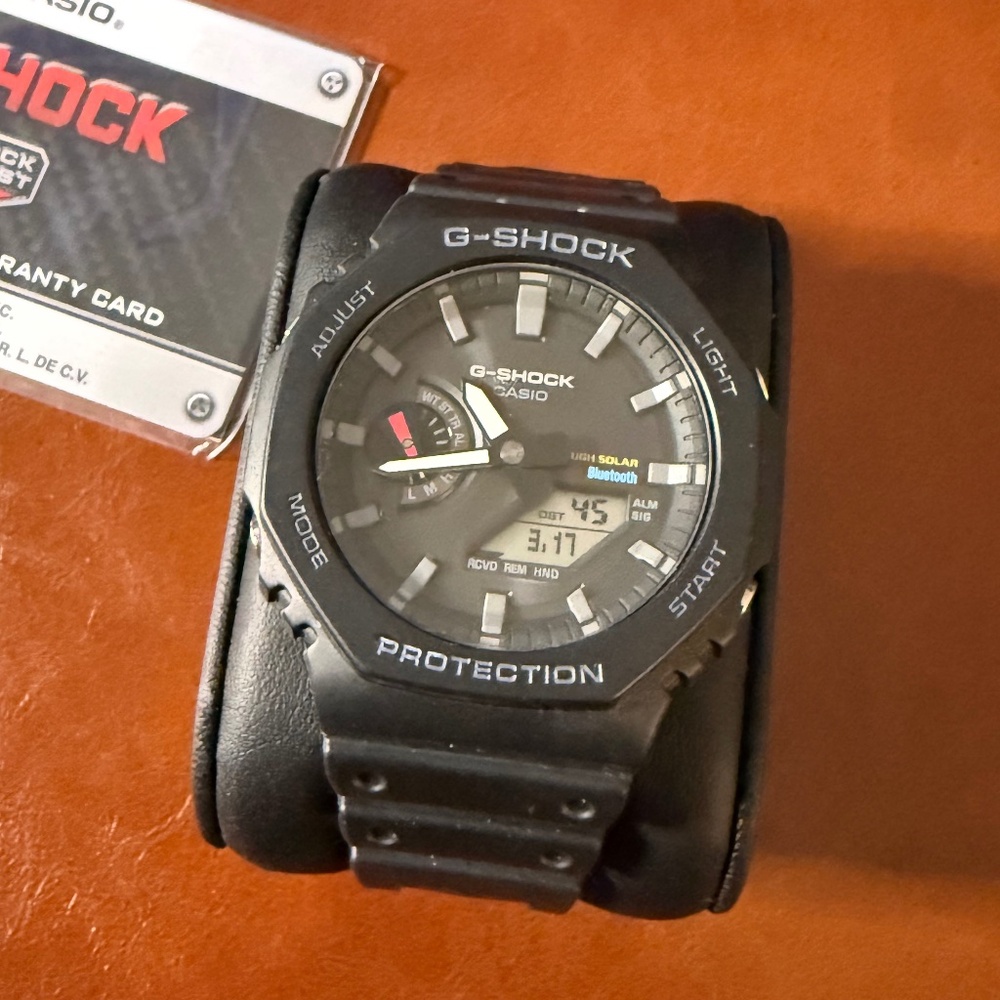 Casio G Shock - GA-B2100 - Solar & Bluetooth - used, with warranty card, no box.